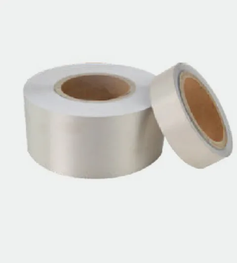Roll of silver-grey conductive cloth tape