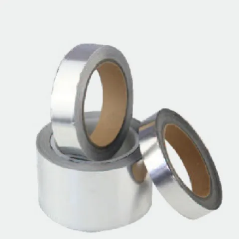 Rolls of silver double conductive foil tape
