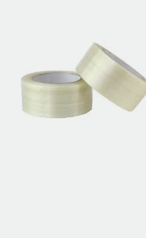 Rolls of translucent glass fiber tape